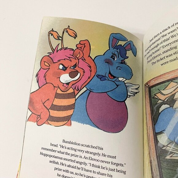 Vintage 1984 Wuzzles Eleroos Big Surprise Hasbro Book - Picture 13 of 16